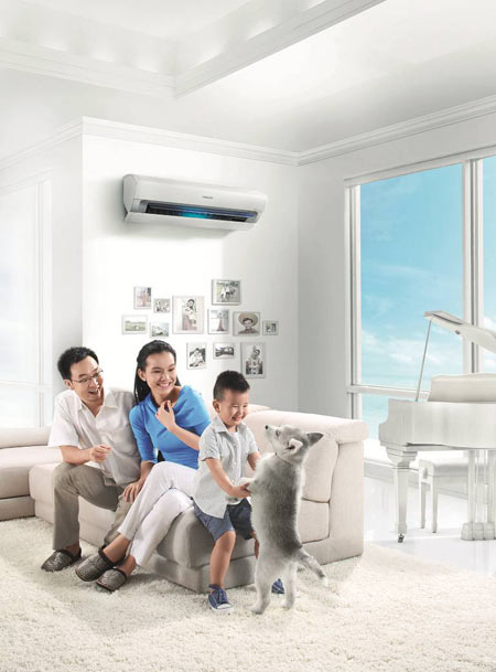 Máy lạnh giúp không khí nhà bạn trong lành hơn