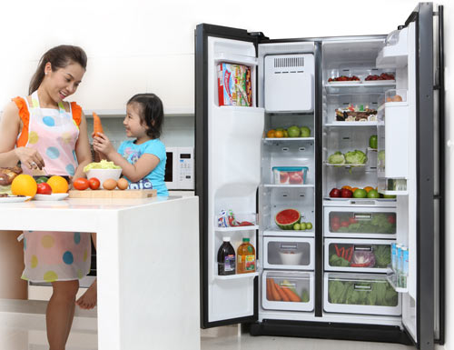 Cách sử dụng và khắc phục lỗi cơ bản của tủ lạnh side by side