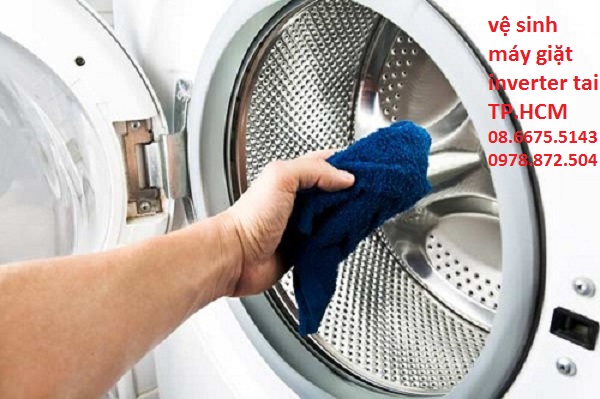 Cách vệ sinh máy giặt inverter đơn giản tại nhà
